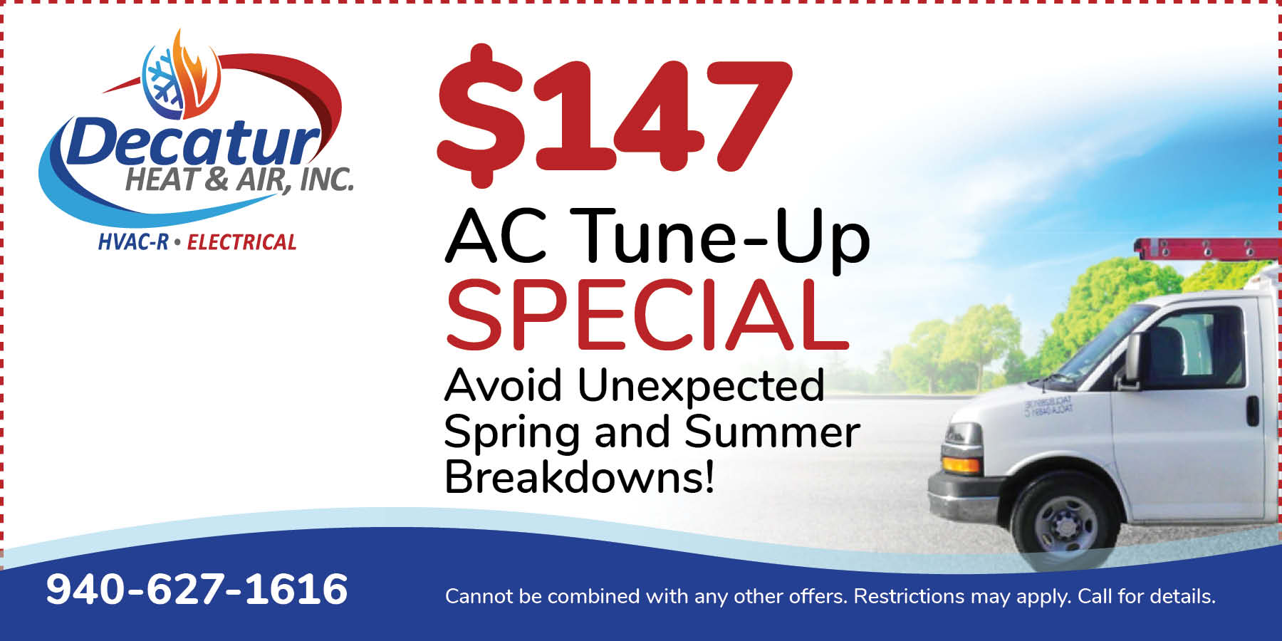 Specials Decatur Heat & Air, Special HVAC Offers